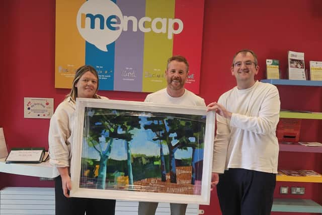 John O’Flaherty – Lynch auctions his painting for charity Mencap