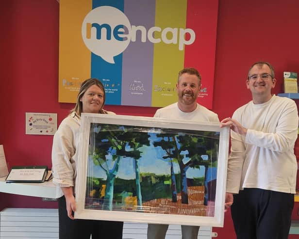 John O’Flaherty – Lynch auctions his painting for charity Mencap