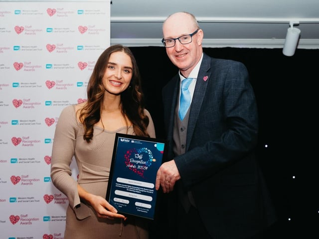 Rising Star Award, highly commended Niamh McGahon.