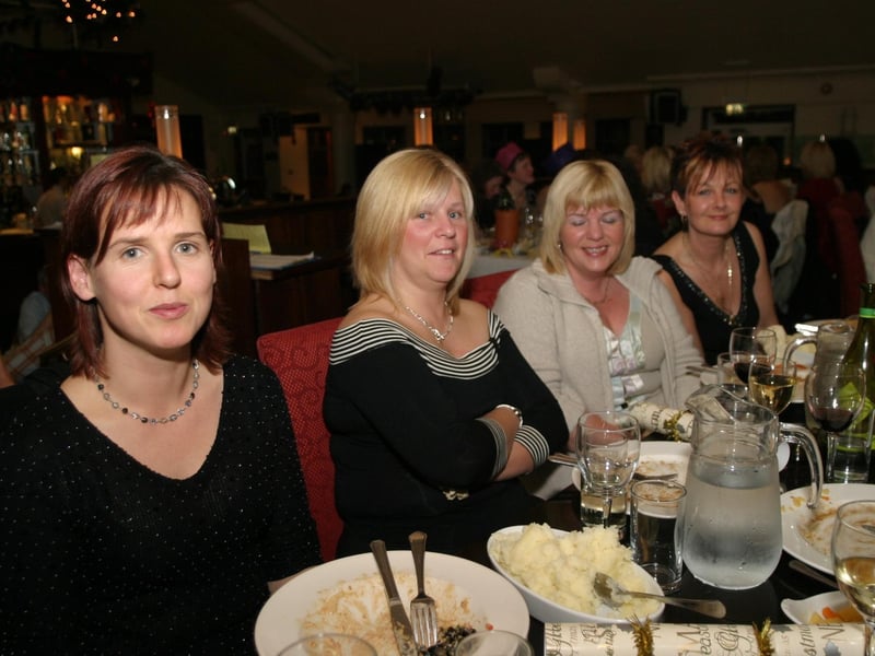 Christmas parties in Derry in December 2003.