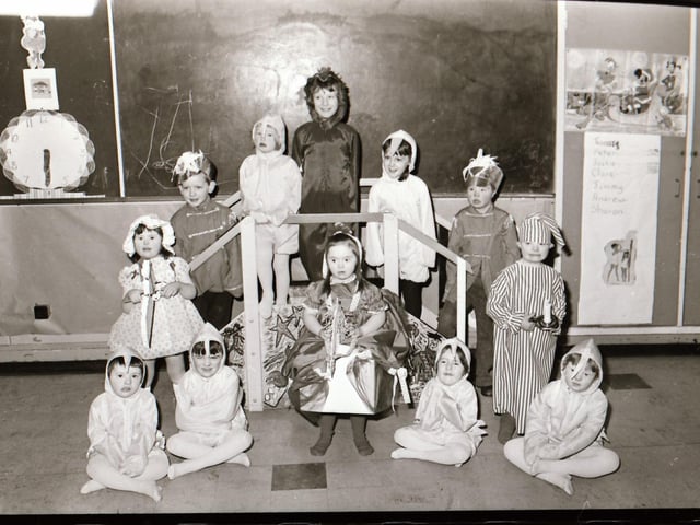 Ready for the stage at the Special Care Revue back in 1976.