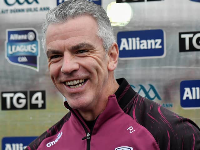 Galway senior football team manager Padraic Joyce. Photo:  George Sweeney