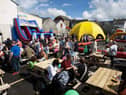 A fantastic turnout for Saturday's Féile 23 'Big Bog BBQ' at PIlot's Row Centre. (Photos: JIm McCafferty Photography)