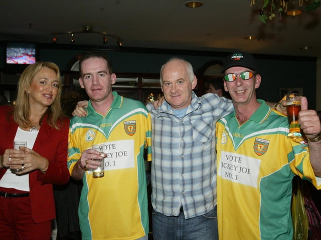 Donegal man Mickey Joe Harte competes in the Eurovision Song Contest in Riga with the song 'We've Got the World'
