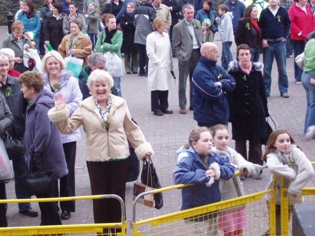 OLYMPUS DIGITAL CAMERA : Pictured are people enjoying the St Patrick's Day celebrations in Derry 20 years ago on March 17, 2005.