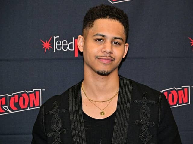 NEW YORK, NEW YORK - OCTOBER 17: Rhenzy Feliz  attends The Penguin Press Room during New York Comic Con 2024  at The Jacob K. Javits Convention Center on October 17, 2024 in New York City. (Photo by Eugene Gologursky/Getty Images for ReedPop)