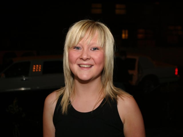 Amy McLaughlin's party celebration back in 2004.