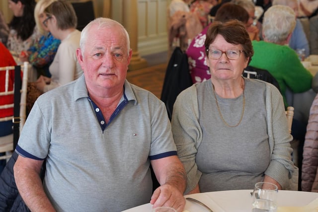Féile’s ‘Lunch with a Laugh’ at the Bishop’s Gate Hotel was a huge success with Belfast comic Paddy ‘The Dagger’ McDonnell, leaving everyone in stitches.