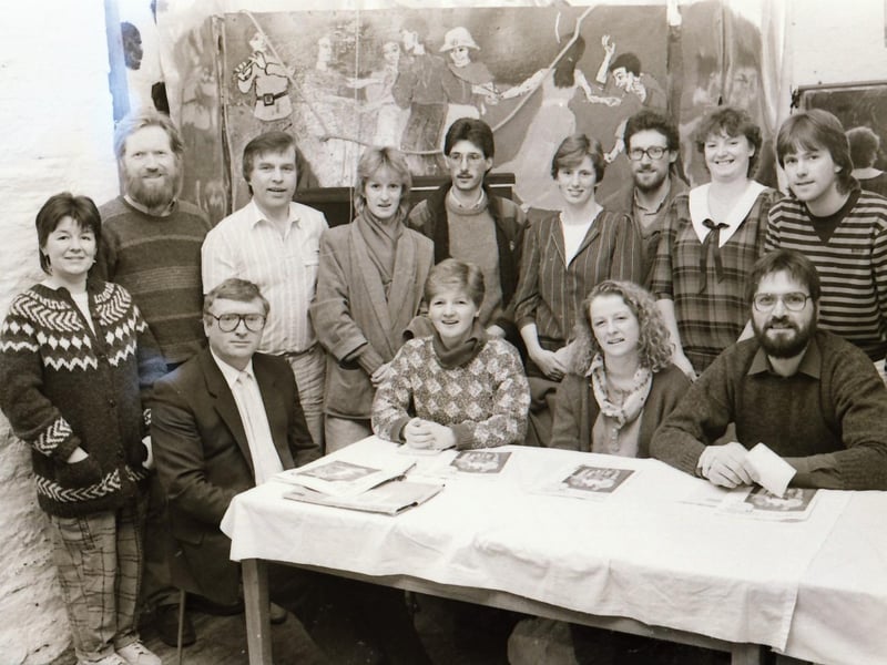 Group pictured in 1985.