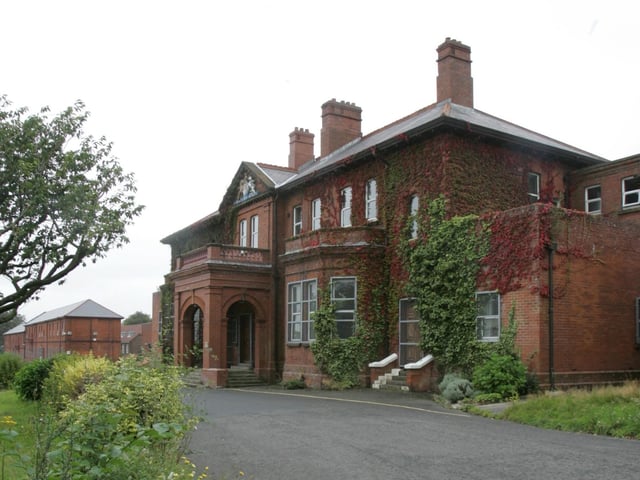 The former British Army military barracks at Ebrington in September 2005 shortly after it was transferred to the Executive.