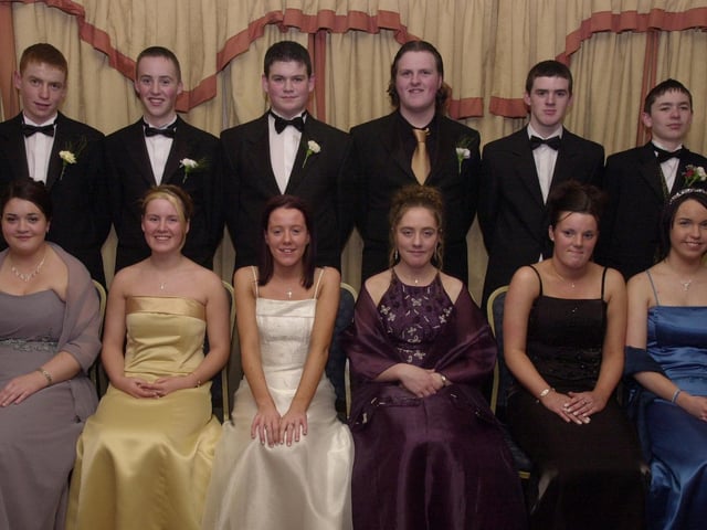 Scoil Mhuire School Formal in January 2002.