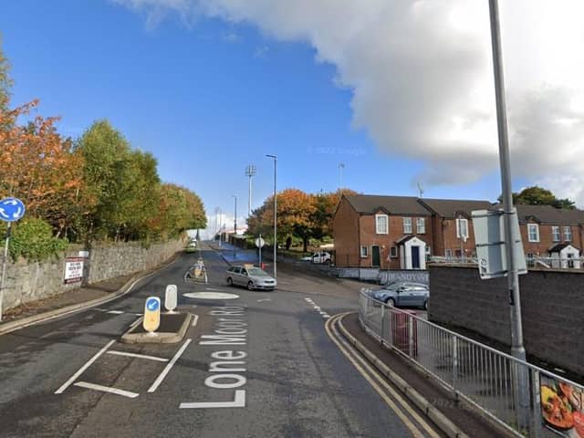 The security alert was centred at Celtic Court on the Lone Moor Road.