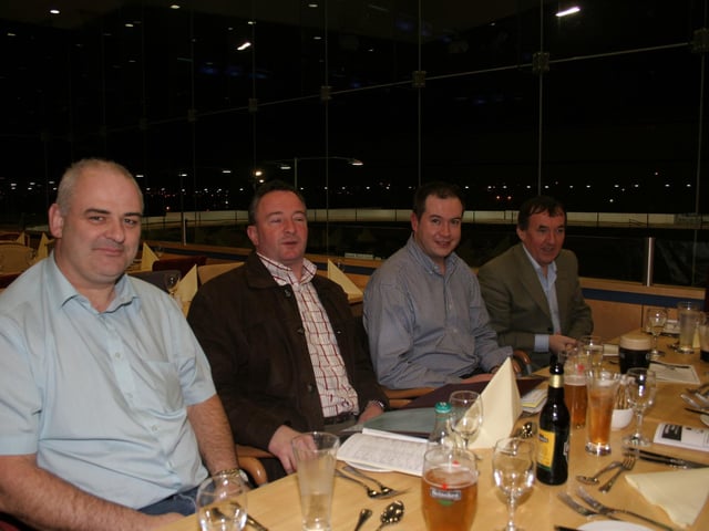 JIm Glackin, Gary Duffy, Henry McKane and Pat Brady. : .