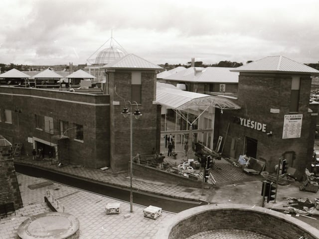 Photos taken for Foyleside Shopping Centre back in 1995.