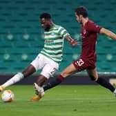 Odsonne Edouard. (Photo by Russell CHEYNE / POOL / AFP) (Photo by RUSSELL CHEYNE/POOL/AFP via Getty Images)