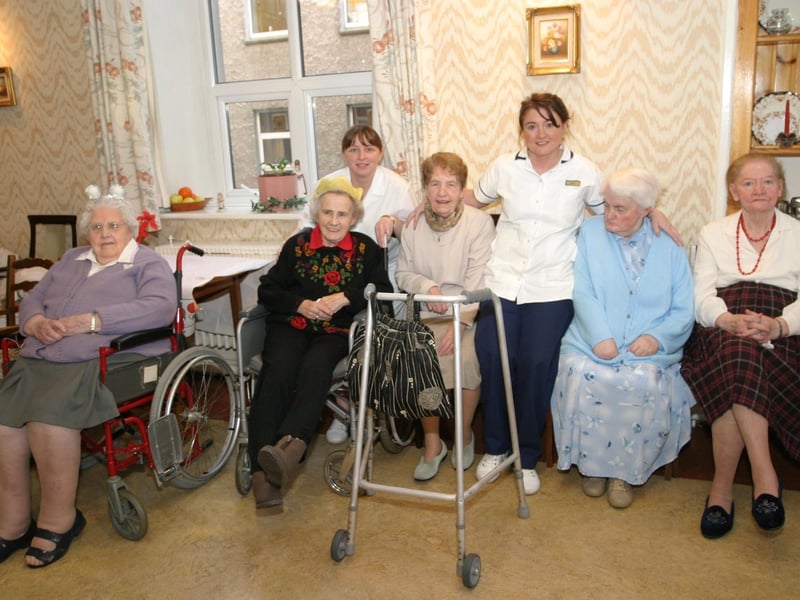 Christmas parties in Derry in December 2003.