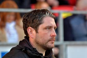 Derry City manager Ruaidhi Higgins. Photo: George Sweeney.  DER2314GS – 20