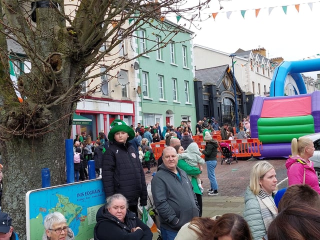 St Patrick's Day in Moville March 17, 2023.