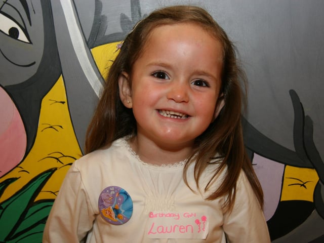 20 years ago, Lauren McCourt turned four years old.