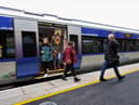 Passengers arriving on the Derry line. (File picture)