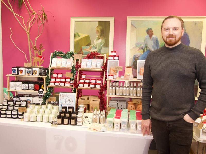 Declan Stewart of Rekindle Scents