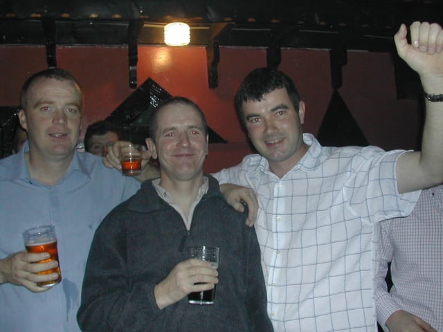 A night out in Derry in October 2003