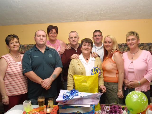 Theresa Concannon, Eddie McCourt, Michele Mullen, Jane McCourt, John McCourt, Sharon Cassidy, John Mc Court (Jnr), Jane Ann Burke