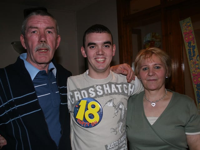 Parties and celebrations April 2005: Darren Redden.