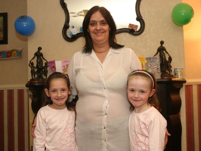 Having fun at Derry parties in 2004: Megan Bradley
