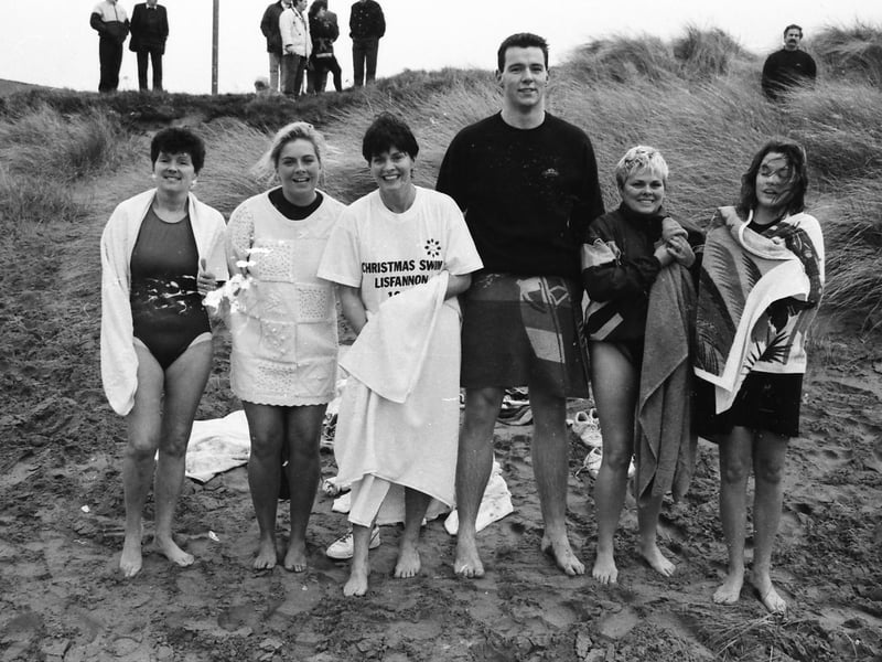 Lisfannon Christmas swim 1992