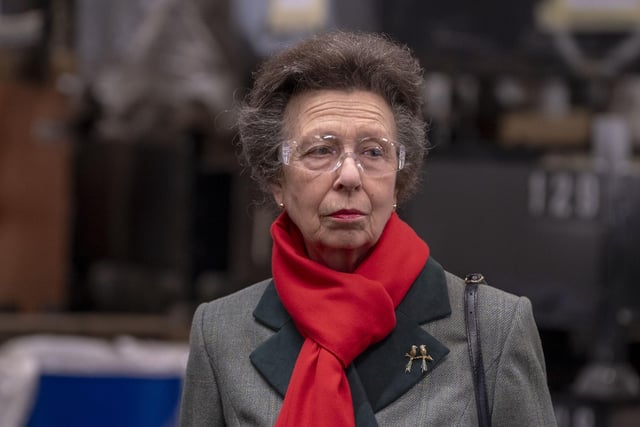 Princess Anne paid a flying visit to Fleming Agri Products in Derry on Thursday when she met staff and apprentices at the Newbuildings facility.