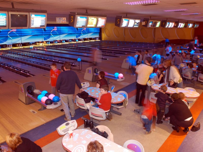 The bowling alley in 2004.