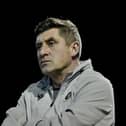 Glentoran  manager Declan Devine. Photograph: George Sweeney