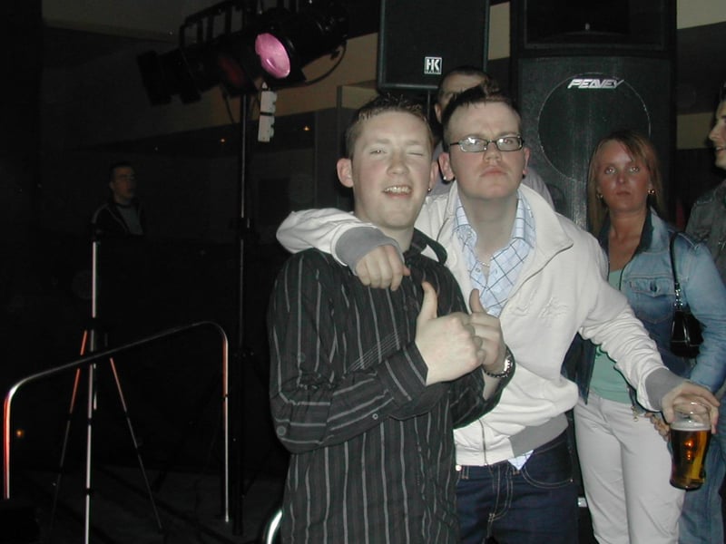 Enjoying te craic at Downeys.