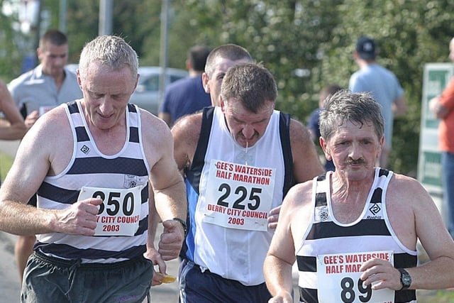 Runners Alan Rinchey (350), George Harkin (225) and William McMurry (89). (1609T47).:.