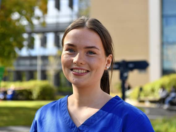 Hailing from Maghera in County Derry, Maeve is a first-year medical student. She has moved from her hometown to live in Derry for her course, staying in student accommodation. ”On her experience in Derry, Maeve said: “I’m loving it so far; it’s a very lively city. Everyone is nice, and the Derry people are very friendly.” Maeve and her friends have explored the town, enjoying establishments such as The Thirsty Goat and Peadar O'Donnell's in the city centre.