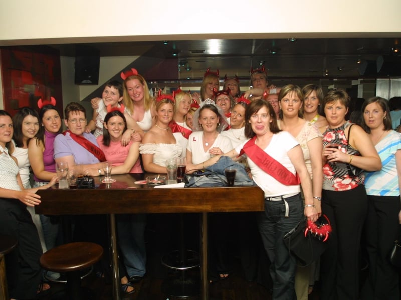 Pictures of birthdays, fundraisers and pub outings in July 2003