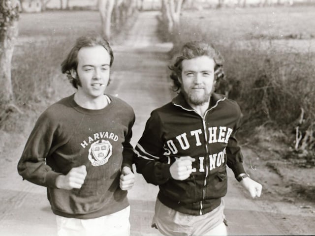 Gerry and Paul Craig, N.I. Internationals.