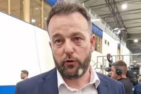 SDLP Leader Colum Eastwood.