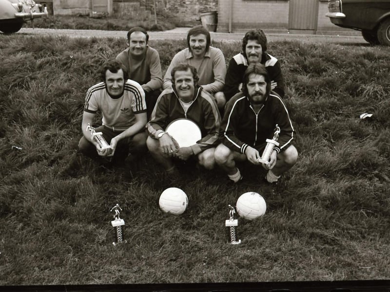 Derry Soccer players win runners-up trophies with Athlone Town.