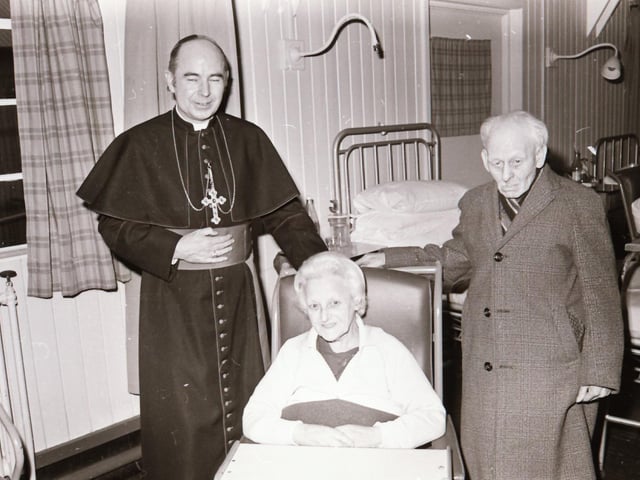 Bishop Edward Daly's pastoral visit to the Waterside.