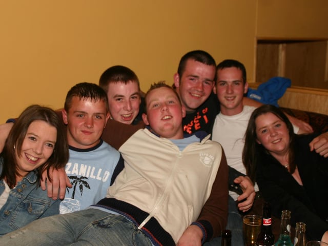 Paul O Kane with a group of his friends at his birthday party 6525dd : A house party for Paul O'Kane's 18th birthday.