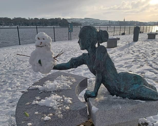Winter snow caused chaos in Derry in January