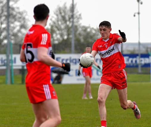 Tommy Rogers was in superb form as Derry defeated Dublin to make the All Ireland Minor final.
