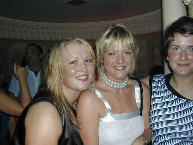A night out in Earth Nightclub in September 2003