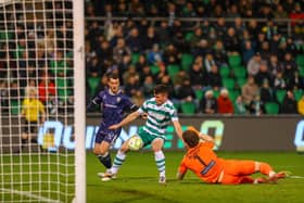 Derry City striker Danny Mullen was presented with a big chance to punish Shamrock Rovers when they last met in Tallaght.
