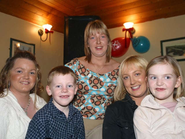 Party celebrations back in 2004: Ellen Dillon.