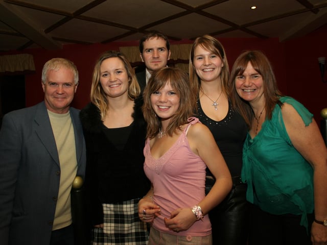 Lisa Orr's 18th birthday party.