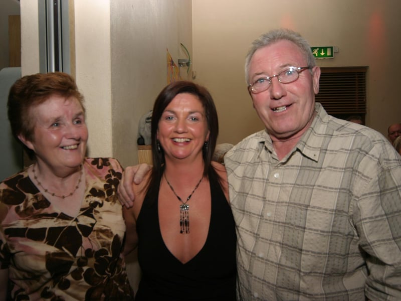 Lorraine Moore out for a party for her birthday.