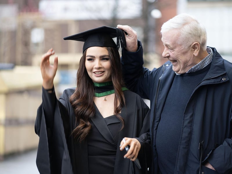 Ulster University Winter Graduations. (Photo: Nigel McDowell / Ulster University)